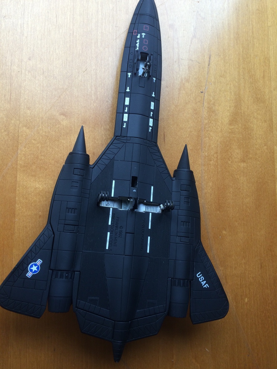 franklin mint sr 71 blackbird